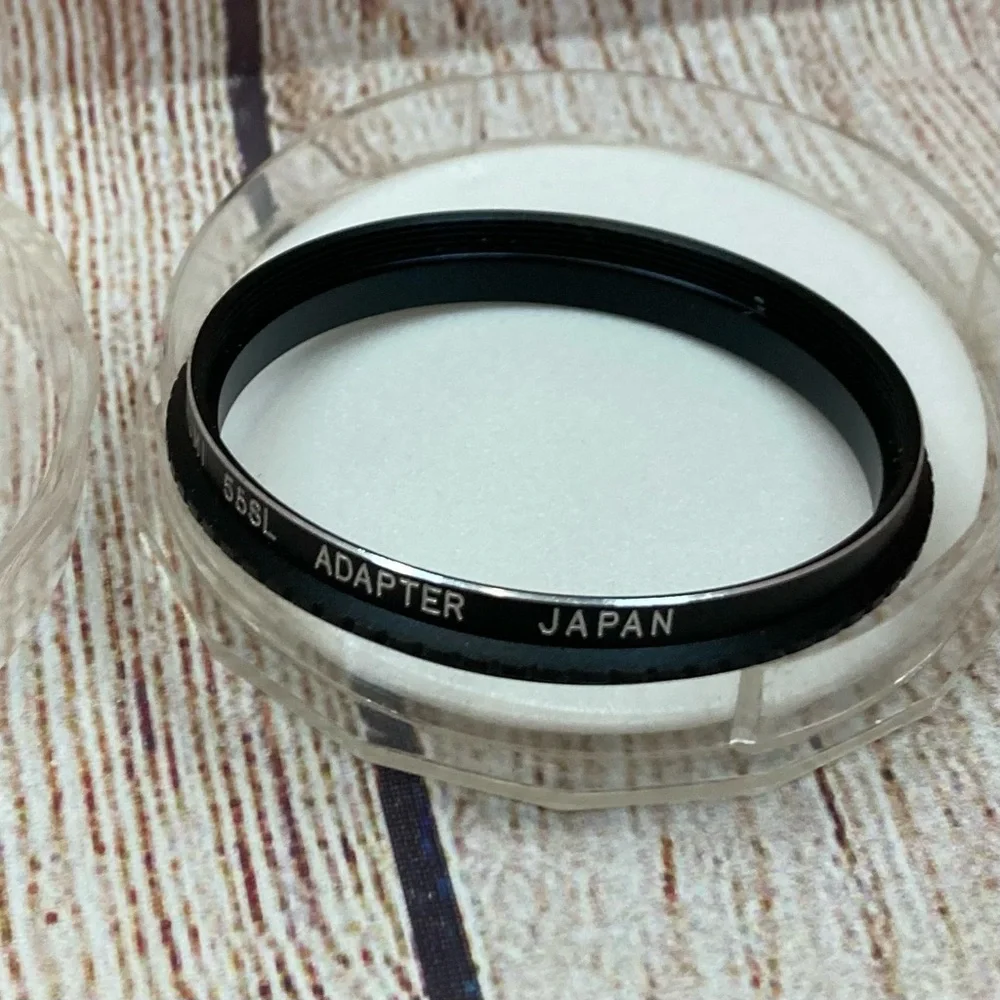 MARUMI 55SL Camera ADAPTER Ring Screw-On Vintage